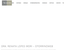 Tablet Screenshot of otorrinoweb.com.br